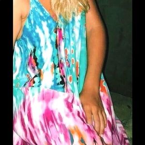 Multi colored dress